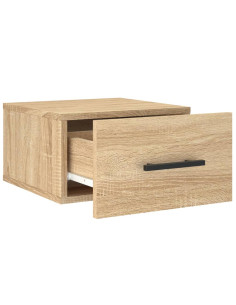 Comodini a Muro 2 pz Rovere Sonoma 35x35x20 cm