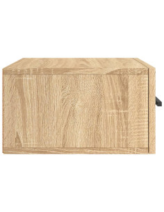 Comodini a Muro 2 pz Rovere Sonoma 35x35x20 cm 2