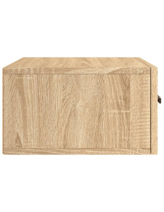 Comodino a Muro Rovere Sonoma 35x35x20 cm