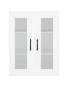 Mobile a Parete Bianco 69,5x34,90 cm in Legno Multistrato