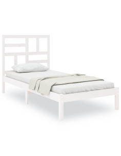 Giroletto Bianco in Legno Massello 100x200 cm