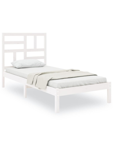 Giroletto Bianco in Legno Massello 100x200 cm