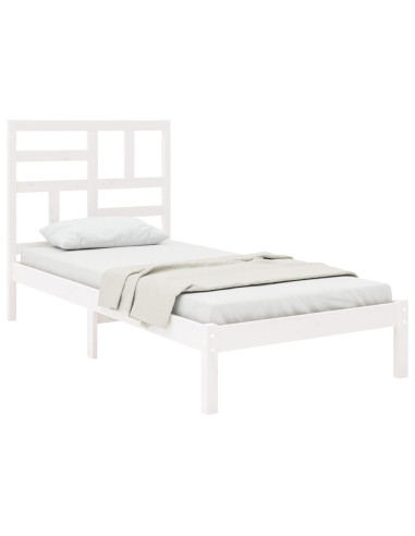 Giroletto Bianco in Legno Massello 100x200 cm