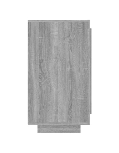 Credenza Grigio Sonoma 80x40x75 cm