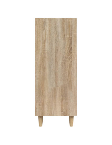 Credenza Rovere Sonoma 69,5x34x90 cm in Legno Multistrato