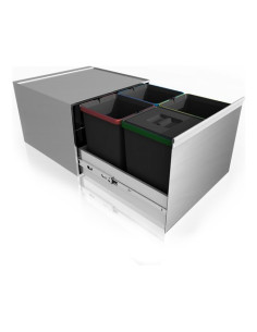 Pattumiera incasso Lavenox SY F 24 SYSTEM Inox