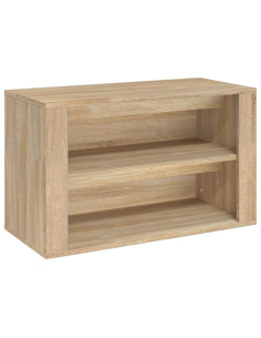 Scarpiera Rovere Sonoma 75x35x45 cm in Legno Multistrato