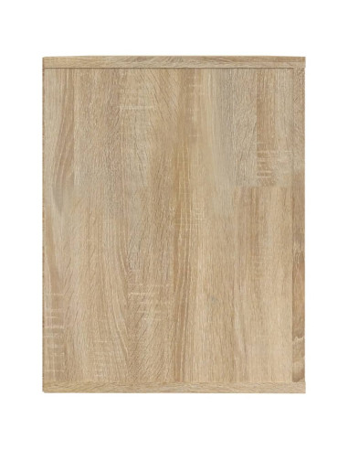 Scarpiera Rovere Sonoma 75x35x45 cm in Legno Multistrato