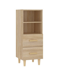 Credenza Rovere Sonoma 34,5x34x90 cm in Legno Multistrato