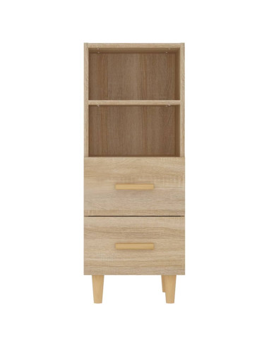 Credenza Rovere Sonoma 34,5x34x90 cm in Legno Multistrato