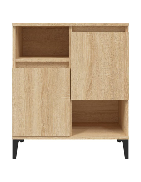 Credenze 3pz Rovere Sonoma 60x35x70 cm in Legno Multistrato