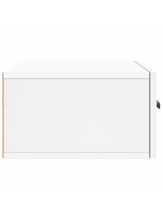 Comodino a Muro Bianco 35x35x20 cm