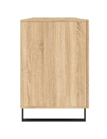 Scrivania Rovere Sonoma 140x50x75 cm in Legno Multistrato