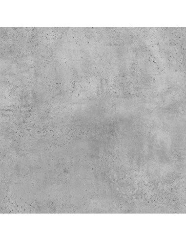 Comodino Grigio Cemento 40x35x47,5 cm in Legno Multistrato