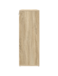 Mobile per scarpe Rovere Sonoma 77,5 x 30 x 83,5 cm