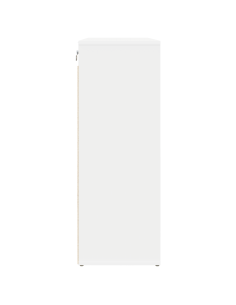 Mobile per scarpe Bianco 77,5 x 30 x 83,5 cm Legno multistrato