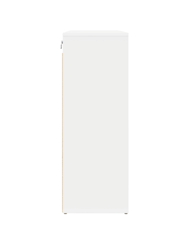 Mobile per scarpe Bianco 77,5 x 30 x 83,5 cm Legno multistrato