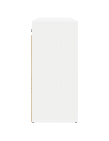 Mobile per scarpe Bianco 77,5 x 30 x 67 cm Legno multistrato