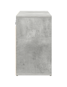 Mobile per scarpe Grigio cemento 103 x 30 x 51 cm