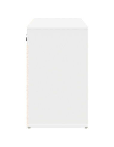 Mobile per scarpe Bianco 103 x 30 x 51 cm Legno multistrato