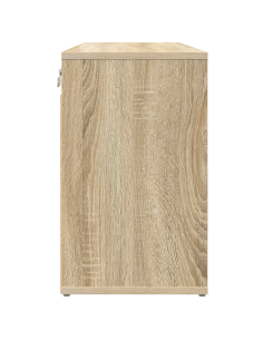 Mobile per scarpe Rovere Sonoma 77,5 x 30 x 51 cm