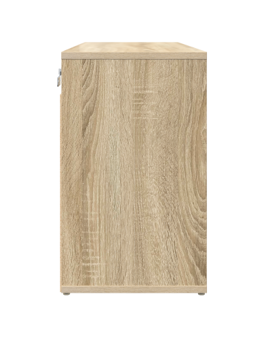 Mobile per scarpe Rovere Sonoma 77,5 x 30 x 51 cm