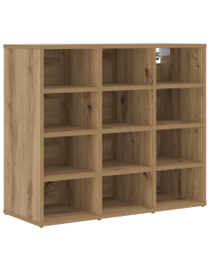 Mobile per scarpe Rovere artigianale 77,5 x 30 x 67 cm 2