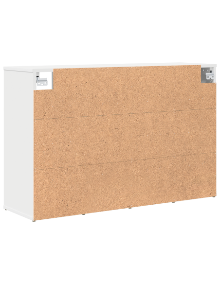 Mobile per scarpe Bianco 52.5 x 30 x 50 cm Legno multistrato