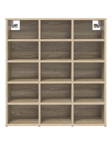 Mobile per scarpe Rovere Sonoma 77,5 x 30 x 83,5 cm
