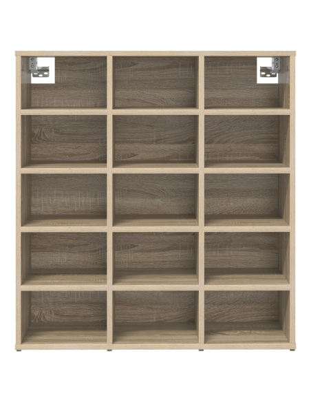 Mobile per scarpe Rovere Sonoma 77,5 x 30 x 83,5 cm