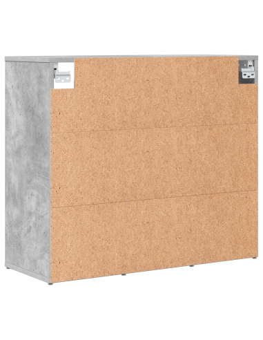 Mobile per scarpe Grigio cemento 77,5 x 30 x 67 cm