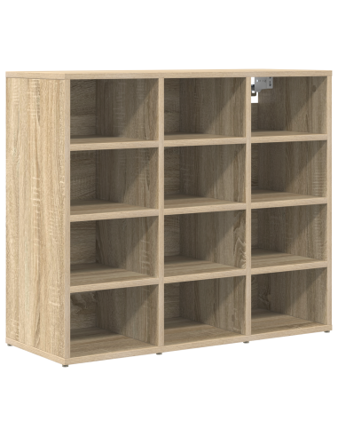 Mobile per scarpe Rovere Sonoma 77,5 x 30 x 67 cm