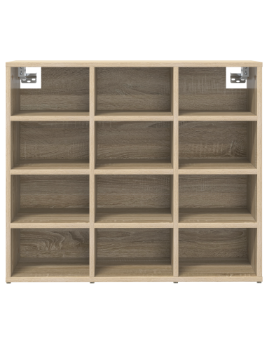 Mobile per scarpe Rovere Sonoma 77,5 x 30 x 67 cm