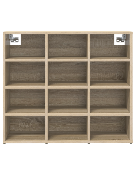Mobile per scarpe Rovere Sonoma 77,5 x 30 x 67 cm
