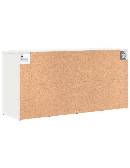 Mobile per scarpe Bianco 52.5 x 30 x 50 cm Legno multistrato