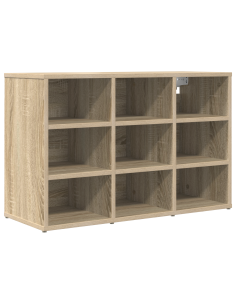 Mobile per scarpe Rovere Sonoma 77,5 x 30 x 51 cm 2