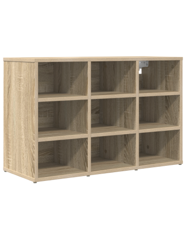 Mobile per scarpe Rovere Sonoma 77,5 x 30 x 51 cm
