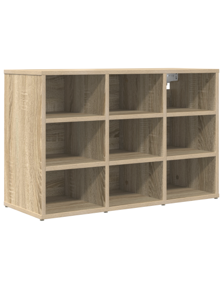 Mobile per scarpe Rovere Sonoma 77,5 x 30 x 51 cm