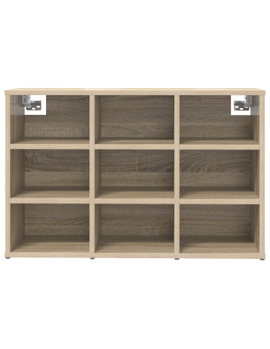 Mobile per scarpe Rovere Sonoma 77,5 x 30 x 51 cm