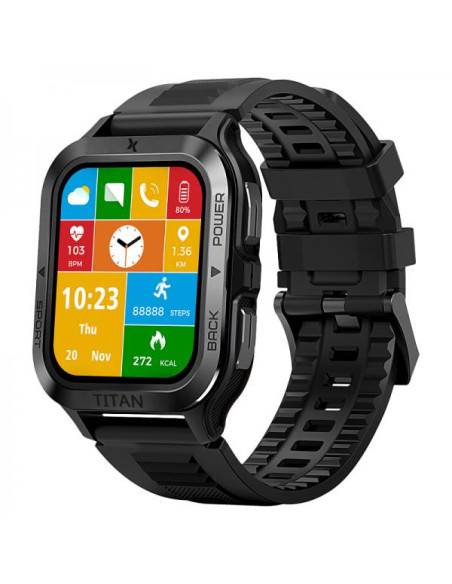 MaxCom FW67 TITAN PRO 4,7 cm (1.85") IPS 44 mm Digitale 320 x 382 Pixel Touch screen Nero, Grafite