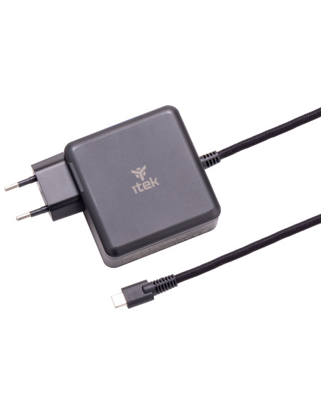 itek ITNBACWB100 Caricabatterie per dispositivi mobili Computer portatile Nero AC Ricarica rapida Interno