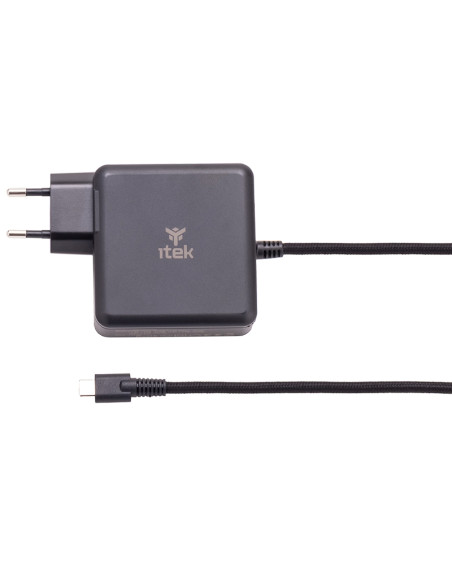 itek ITNBACWB100 Caricabatterie per dispositivi mobili Computer portatile Nero AC Ricarica rapida Interno