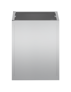 Vaso da giardino Acciaio zincato 32 x 32 x 40 cm