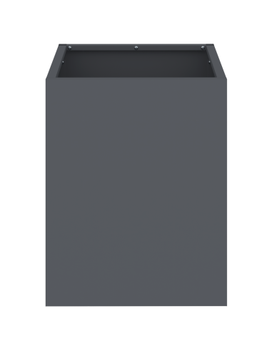 Vaso da giardino Antracite 32 x 32 x 40 cm