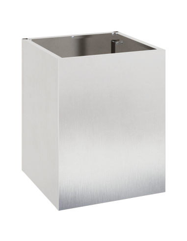 Vaso da giardino Acciaio inossidabile 32 x 32 x 40 cm