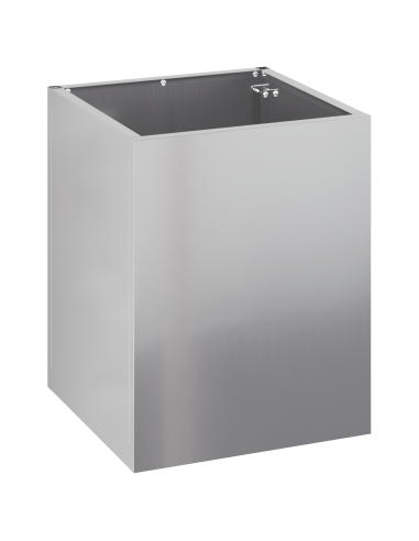 Vaso da giardino Acciaio zincato 32 x 32 x 40 cm