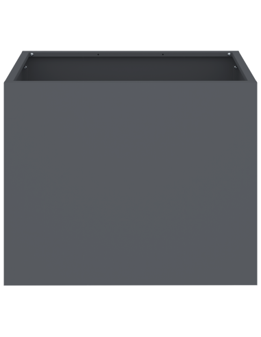 Vaso da giardino Antracite 50 x 32 x 40 cm