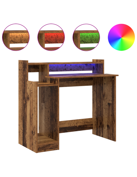 Scrivania Legno vecchio 97 x 45 x 90 cm Legno multistrato