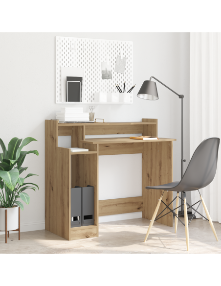 Scrivania rovere artigianale 97 x 45 x 90 cm Legno multistrato