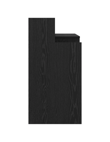 Scrivania Rovere nero 97 x 45 x 90 cm Legno multistrato
